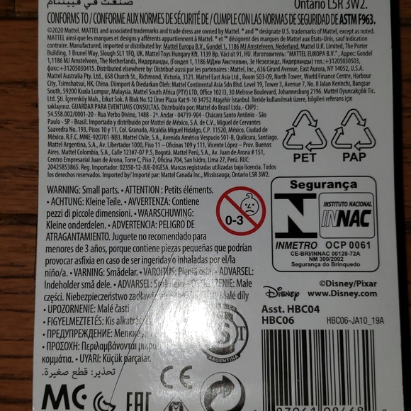 BNIB Disney Pixar Finding Nemo Mattel Micro Collection - Picture 5 of 5